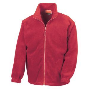 Result Unisex Adult Polartherm Fleece Jacket / Red